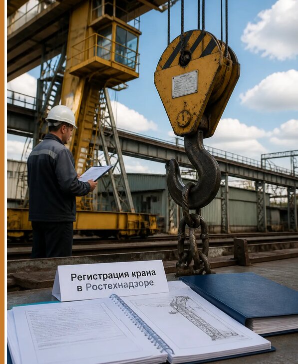 Регистрация крана в Ростехнадзоре в Москве от 15410 р. | Авеста ОТиПБ